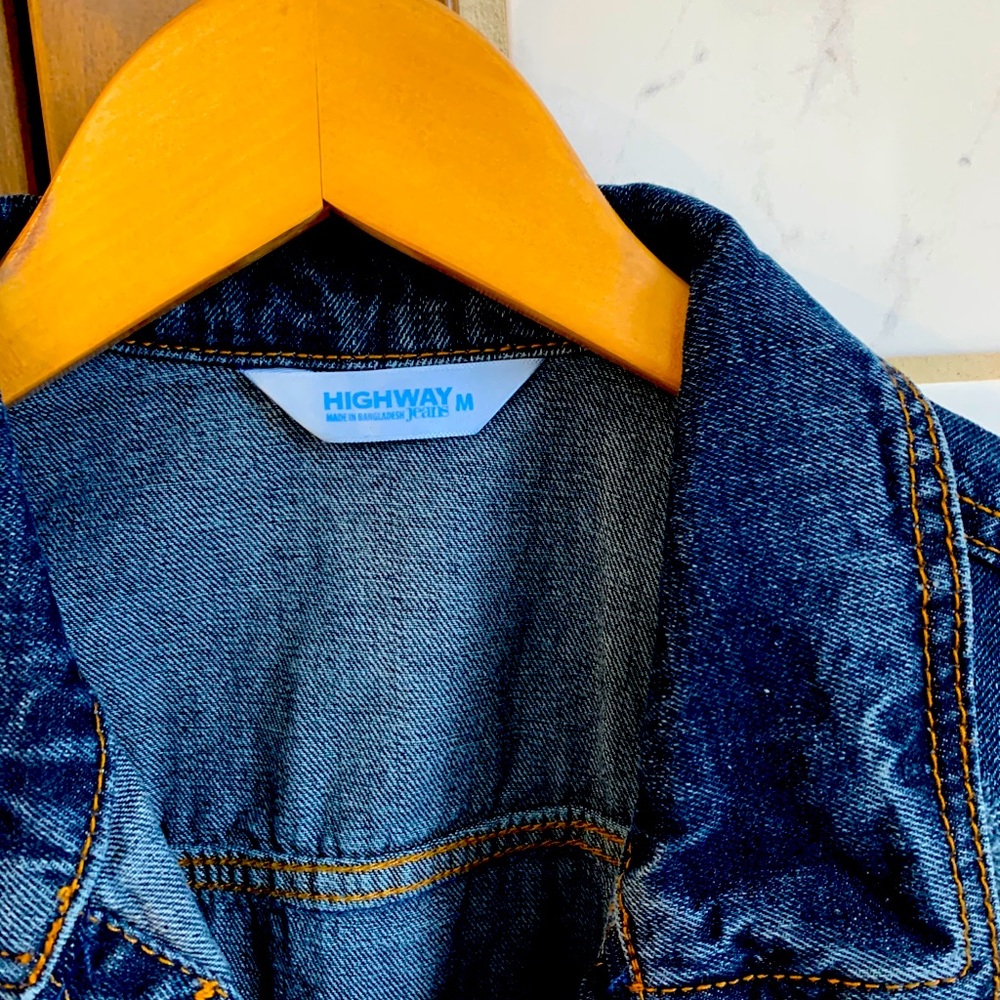 Distressed Jean jacket